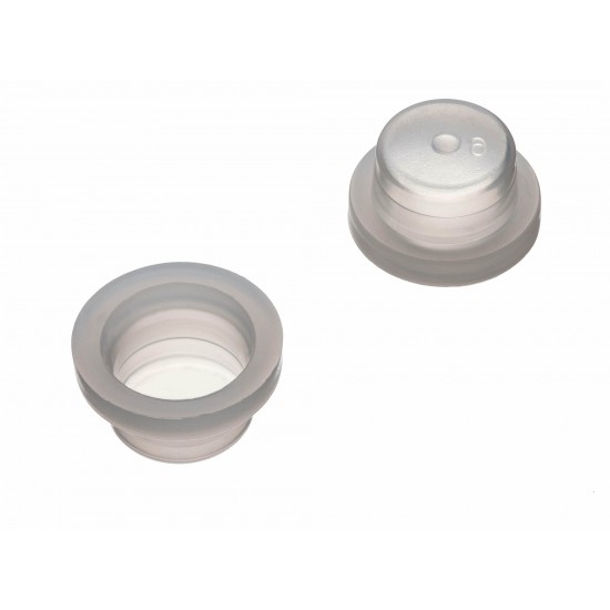 Plug Style Caps for Urine Centrifuge tubes, in Bags