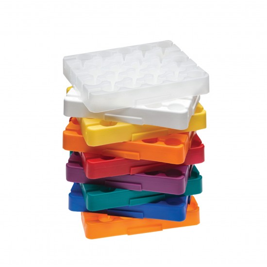 Reusable Racks for 50 mL Centrifuge Tubes, Assorted Colors