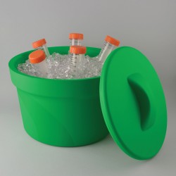 Bel Art Magic Touch 2高性能绿色冰桶；2.5升，带盖