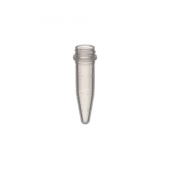 SuperClear® 1.5 mL Screw Cap Microcentrifuge Tubes, in Resealable Bags