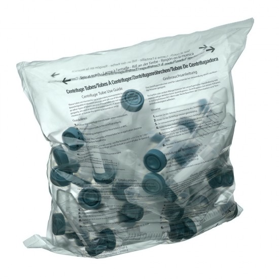 50 mL PerformR® Freestanding Centrifuge Tubes, in Bags, Sterile
