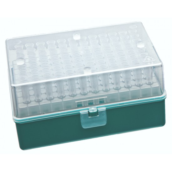 SuperSlik® 200 uL Low Retention Pipet Tips with Wide Orifice, in 96 Racks, Sterile